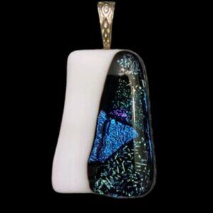 Dichroic Glass Pendant